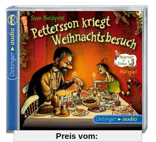 Pettersson kriegt Weihnachtsbesuch (CD): Hörspiel, ca. 28 min